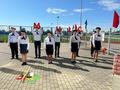 26.04.2025 года на городском стадионе состоялся районный слёт отрядов юных спасателей-пожарных.