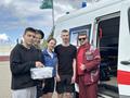 26.04.2025 года на городском стадионе состоялся районный слёт отрядов юных спасателей-пожарных.
