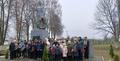 Учащиеся и педагоги школы приняли участие в митинге, посвященному Дню освобождения Хойникского района от немецко-фашистских захватчиков